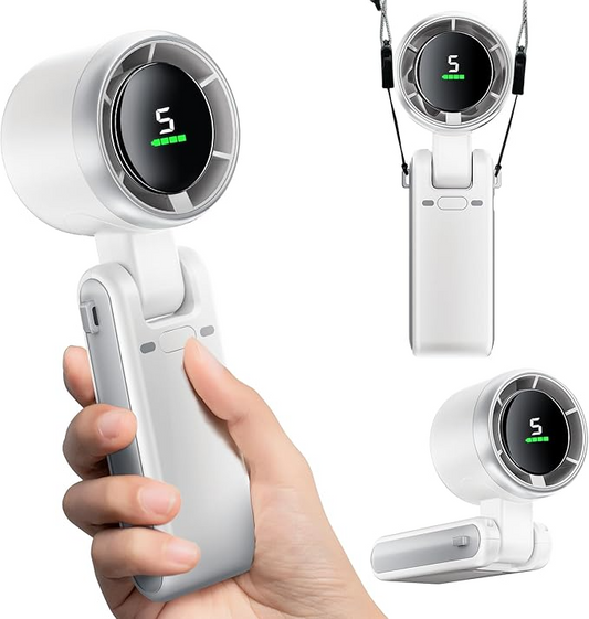 Mini ventilateur portable, pliable et puissant